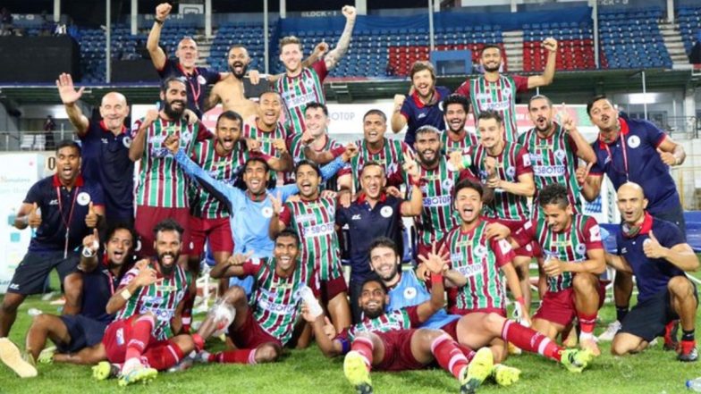 ATKMB 2-1 NEUFC, ISL 2020-21 Match Result: ATK Mohun Bagan Pip NorthEast United FC to Set Up Final Against Mumbai City