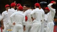 Afghanistan vs Zimbabwe 1st Test 2021 Live Streaming Online: Get AFG vs ZIM Cricket Match Free TV Channel and Live Telecast Details in India