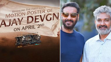 RRR Movie: Ajay Devgn's Look From S S Rajamouli's Film To Be Released On His Birthday On April 2