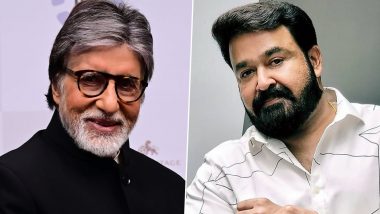 Barroz: Amitabh Bachchan Wishes Mohanlal as South Superstar Begins Filming for His Directorial Debut