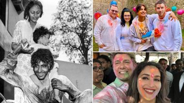 Holi 2021: Amitabh Bachchan, Priyanka Chopra, Madhuri Dixit, Mahesh Babu Wish Everyone On This Day With A Stay At Home Message (View Pics)