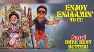Amul's 'Dhee Best Butter' Pun On Santhosh Narayanan's Single Enjoy Enjaami Song Is Quite Funny (View Pic)