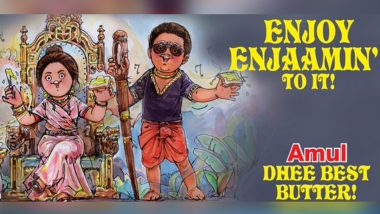 Amul's 'Dhee Best Butter' Pun On Santhosh Narayanan's Single Enjoy Enjaami Song Is Quite Funny (View Pic)