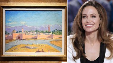 Angelina Jolie Owned Sir Winston Churchill’s Handmade Painting Has Been Sold for USD 11.5 Million at the Auction