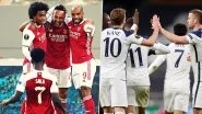 Arsenal vs Tottenham Hotspur, Premier League 2020&ndash;21 Free Live Streaming Online & Match Time in India: How To Watch EPL Match Live Telecast on TV & Football Score Updates in IST?