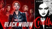 Scarlett Johansson's Black Widow and Emma Stone's Cruella Will Release in Theatres and Disney+ on July 9