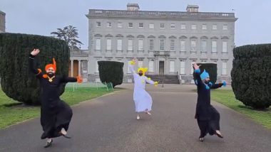 St Patrick's Day 2021 Celebration Get a Desi Twist! Dancers In Ireland Perform Bhangra on Traditional Punjabi Beats to Honour Both Cultures on the Feast of Saint Patrick