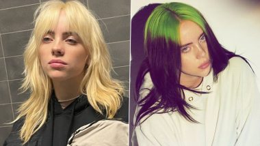 Billie Eilish Ditches Her Iconic Green Locks, Flaunts Her New Blonde Look on Social Media (View Pic)