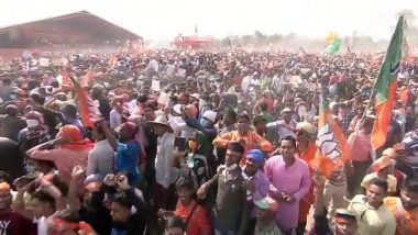 West Bengal Assembly Elections 2021: PM Narendra Modi Addresses Public Rally at Kolkata's Brigade Parade Ground (Watch Live Streaming)