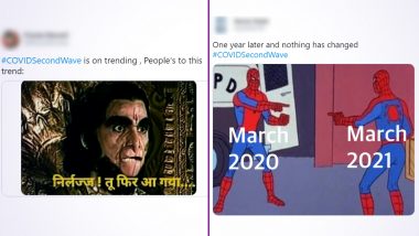 #COVIDSecondWave Funny Memes and Jokes Take Over Twitter! Netizens Use Humour to Deal With Rise in Coronavirus Cases Amid Restrictions in States, Check Hilarious Reactions