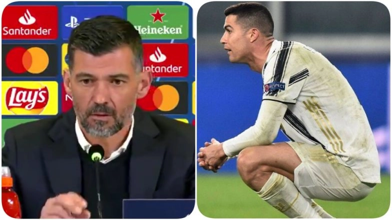 Porto Boss Sergio Conceicao's Press Conference Lasts Just 50 Seconds Following His Team’s Historic Win Against Cristiano Ronaldo’s Juventus in UCL 2021 (Watch Video)