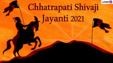Happy Chhatrapati Shivaji Jayanti 2021 Wishes, Greetings & HD Images: Send Messages, Quotes, Chhatrapati Shivaji Maharaj Pics, Telegram Photos and WhatsApp Stickers to Your Loved Ones