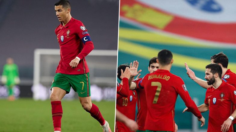 Cristiano Ronaldo Reacts After Portugal's Win Over Azerbaijan in 2022 FIFA World Cup Qualifiers