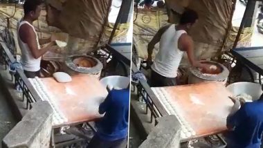 Delhi Man Seen Spitting on 'Rotis' in Hotel Arrested Along With Associate (Watch Video)