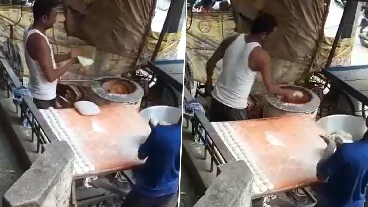 Delhi Man Seen Spitting on ‘Rotis’ in Hotel Arrested Along With Associate (Watch Video)