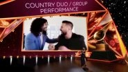 Grammy Awards 2021: Dan + Shay, Justin Bieber Win Best Country Duo/Group Performance for '10,000 Hours'