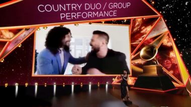 Grammy Awards 2021: Dan + Shay, Justin Bieber Win Best Country Duo/Group Performance for '10,000 Hours'