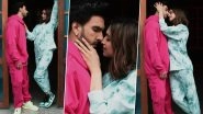 Deepika Padukone Gets Cosy With Hubby Ranveer Singh As They Give Twist to &lsquo;Silhouette Challenge&rsquo;! (Watch Video)