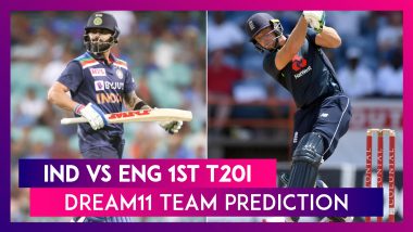 India vs England Dream11 Team Prediction, 1st T20I 2021: Tips To Pick Best Playing XI