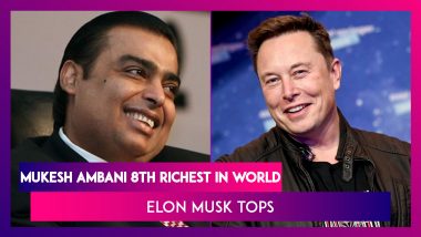 Hurun Global Rich List 2021: Mukesh Ambani Eighth Richest In The World, Elon Musk Tops The List