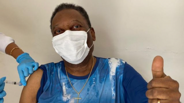 Pele, Brazilian Football Legend, Gets COVID-19 Vaccination, Urges People To Maintain Social Distancing