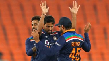 India vs England, 5th T20I Match Result: Virat Kohli, Rohit Sharma Shine as Hosts Take Series 3-2 with 36-Run Win