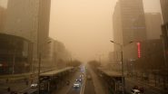 China Issues Yellow Alert for Sandstorms in the Northern Part