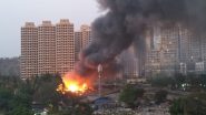 Mumbai Fire: Level-3  Fire Breaks Out at Goregaon Godown, Brought Under Control