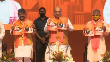 West Bengal Assembly Elections 2021: BJP Releases Poll Manifesto, Promises 33% Reservation to Women in State Govt Jobs; Here Are Key highlights