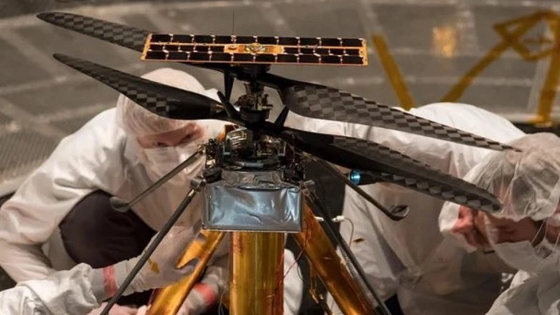 NASA Ingenuity Mars Helicopter Prepares for First Flight