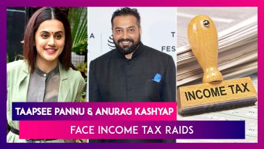 Taapsee Pannu & Anurag Kashyap’s Properties Raided By The Income Tax Department