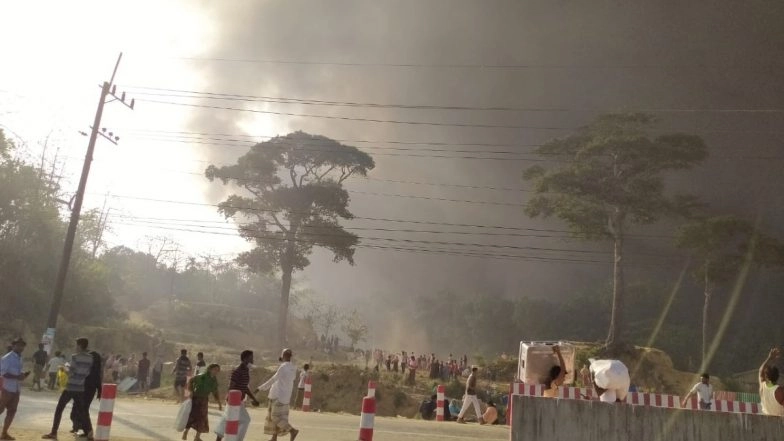 Fire Guts Hundreds of Shelters and Leaving Thousands Homeless in Southern Bangladesh