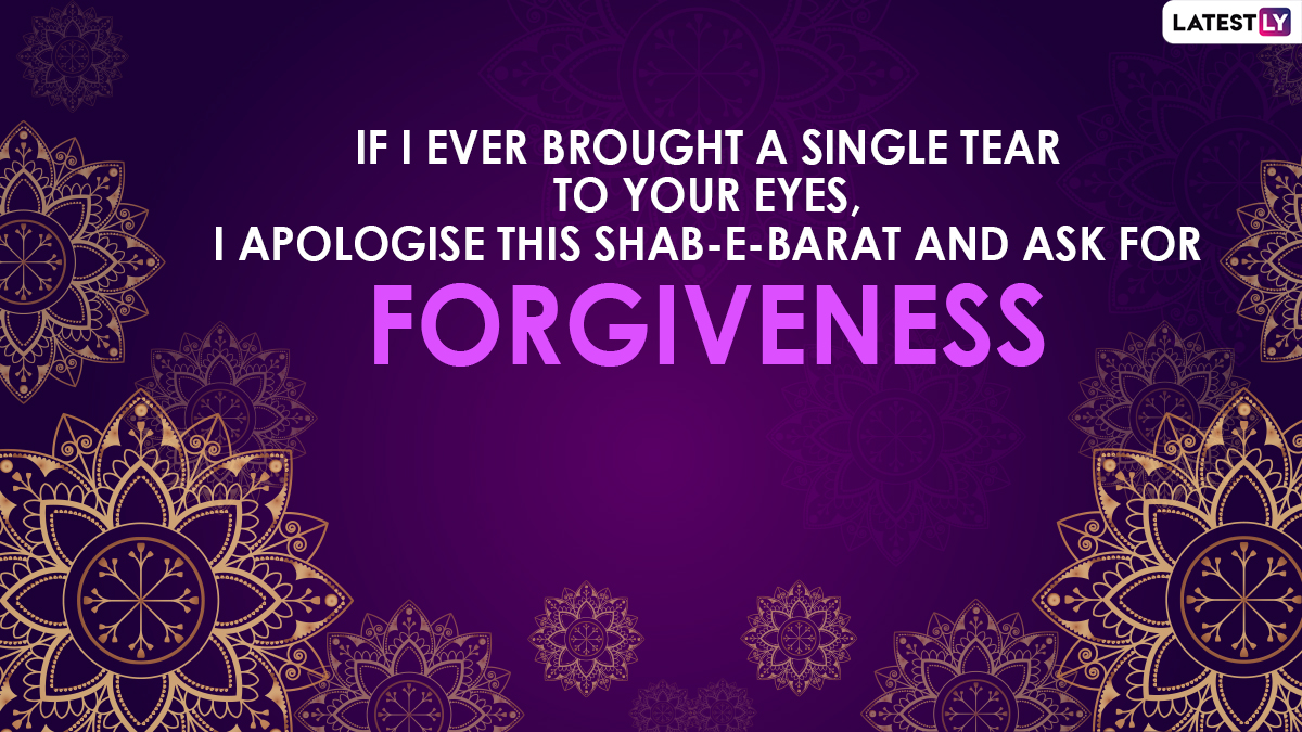 Shab-E-barat Mubarak 2021 Forgiveness Messages and HD Images ...