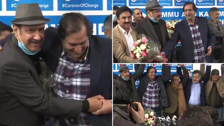 Jammu & Kashmir: Ex-PDP Leaders Khurshid Alam, Pir Mansoor, Syed Basharat Ahmed Bukhari Join People's Conference