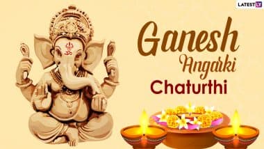 Angarki Sankashti Chaturthi 2021 Wishes, Greetings and HD Images: Share Ganpati Pics, Telegram Messages, Ganesha Quotes, Mantras, Chaturthi Photos & GIFs on the Auspicious Day