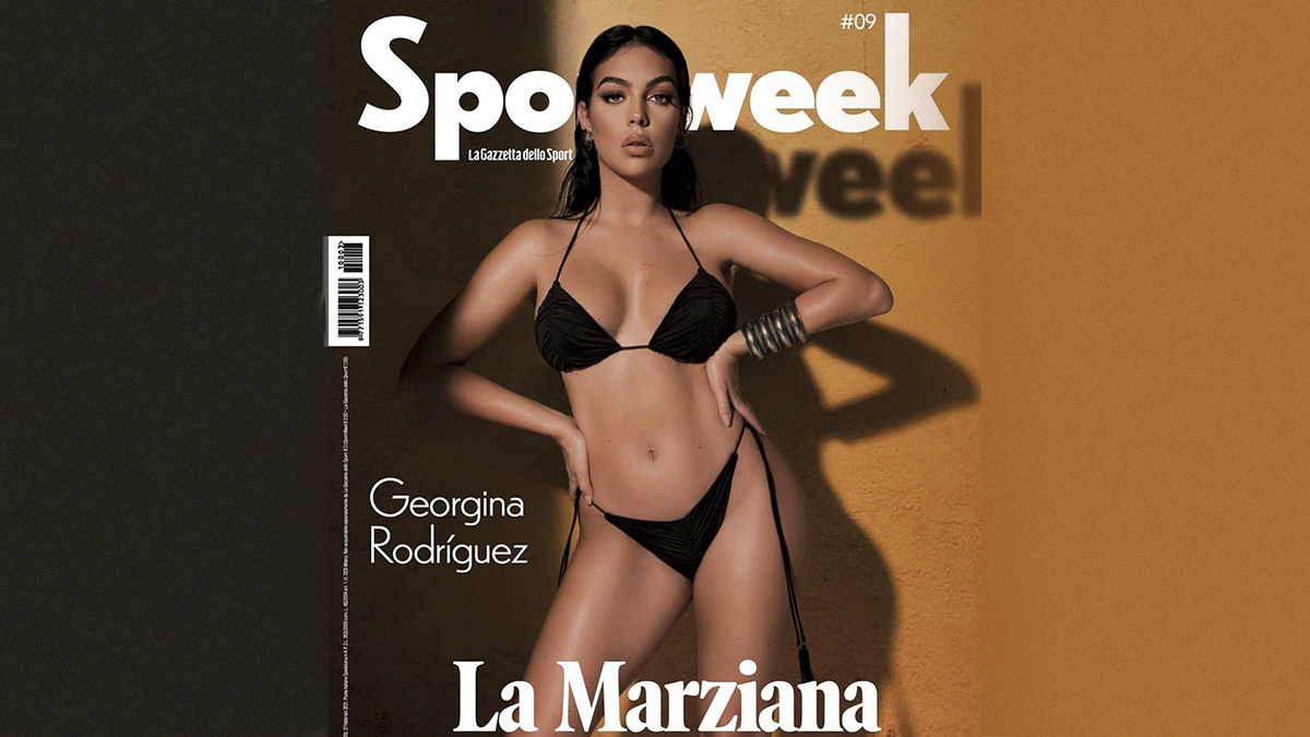 HOT Georgina RodrÃ­guez in Sultry Black String Bikini for Sportweek Cover Is  Raising Mercury Levels on Instagram (View Pic) | ðŸ‘— LatestLY
