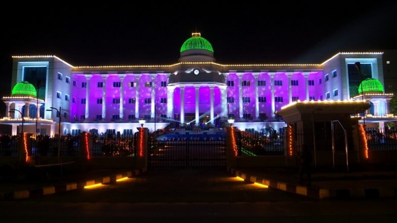 Odisha Day 2021: Government Buildings in Bhubaneswar Illuminated on The Eve of Utkal Divas (See Pics)