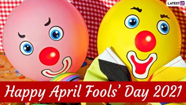 Happy April Fools’ Day 2021 HD Images & Wishes: Facebook Quotes, WhatsApp Stickers, GIF Greetings and SMS to Become Part of This Fun Day