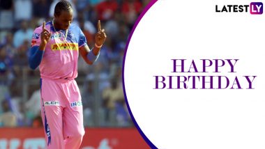 Jofra Archer Birthday Special: Quick Facts to Know About the England and Rajasthan Royals Pacer