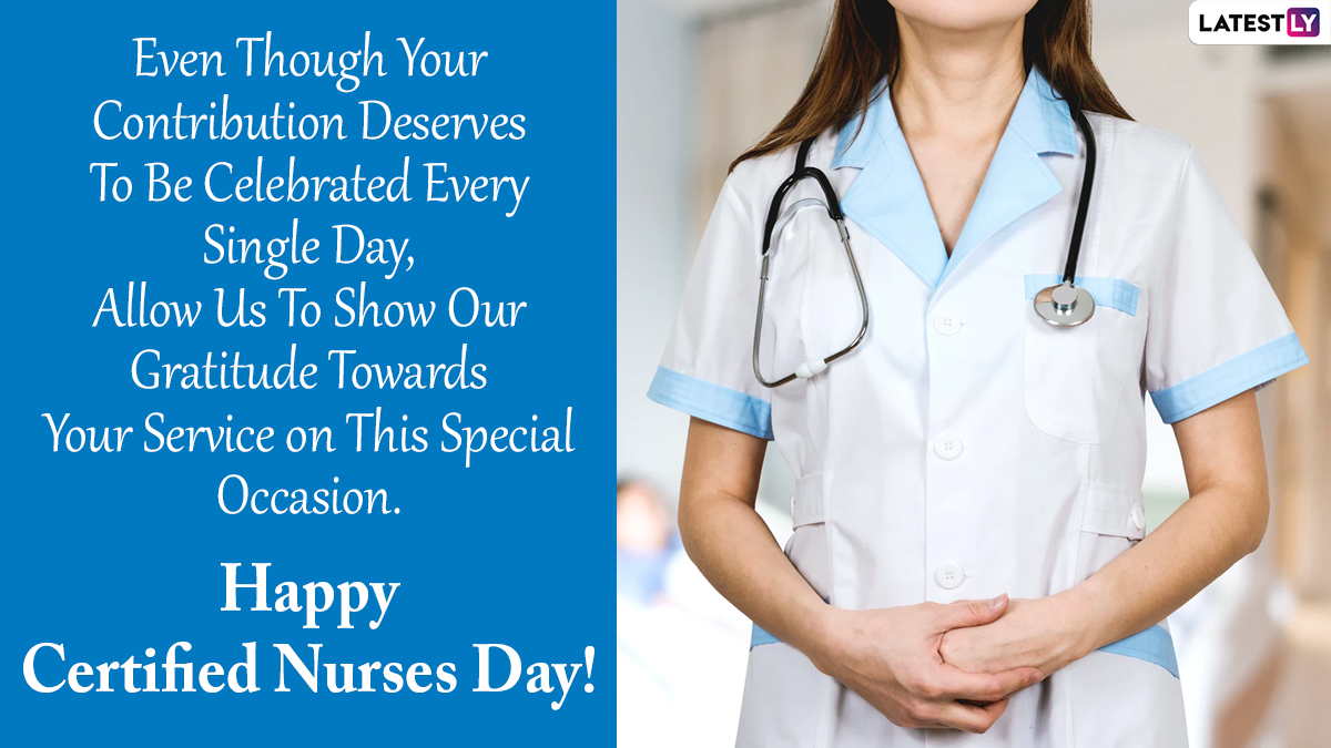 Certified Nurses Day 2021 Wishes, HD Images and WhatsApp Stickers