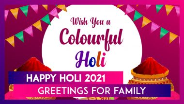 Holi Images, HD Wallpapers, Hike Messages & Telegram Greetings to Celebrate the Festival of Colours