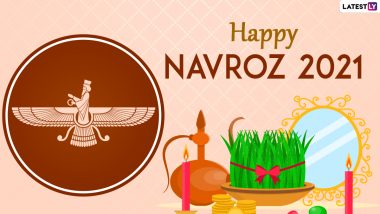 Happy Navroz 2021 Wishes and Nowruz Mubarak HD Images: WhatsApp Stickers, Persian New Year Facebook Greetings, Signal Messages and Telegram Photos to Celebrate the Day