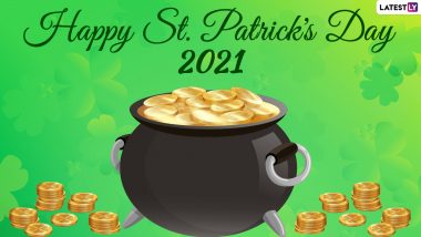 St Patrick’s Day 2021 HD Images & Wallpapers: Special Quotes, Greetings, WhatsApp Stickers, 'Feast of Saint Patrick' Telegram Pics & Facebook Photos to Celebrate the Day
