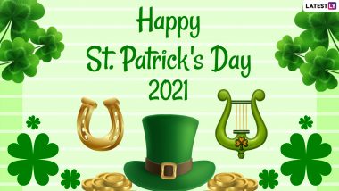 Happy St. Patrick’s Day 2021 HD Images & Wishes: Facebook Greetings, Telegram Messages, WhatsApp Stickers, GIF Greetings, Wallpapers & Signal Pics to Celebrate the Feast of Saint Patrick