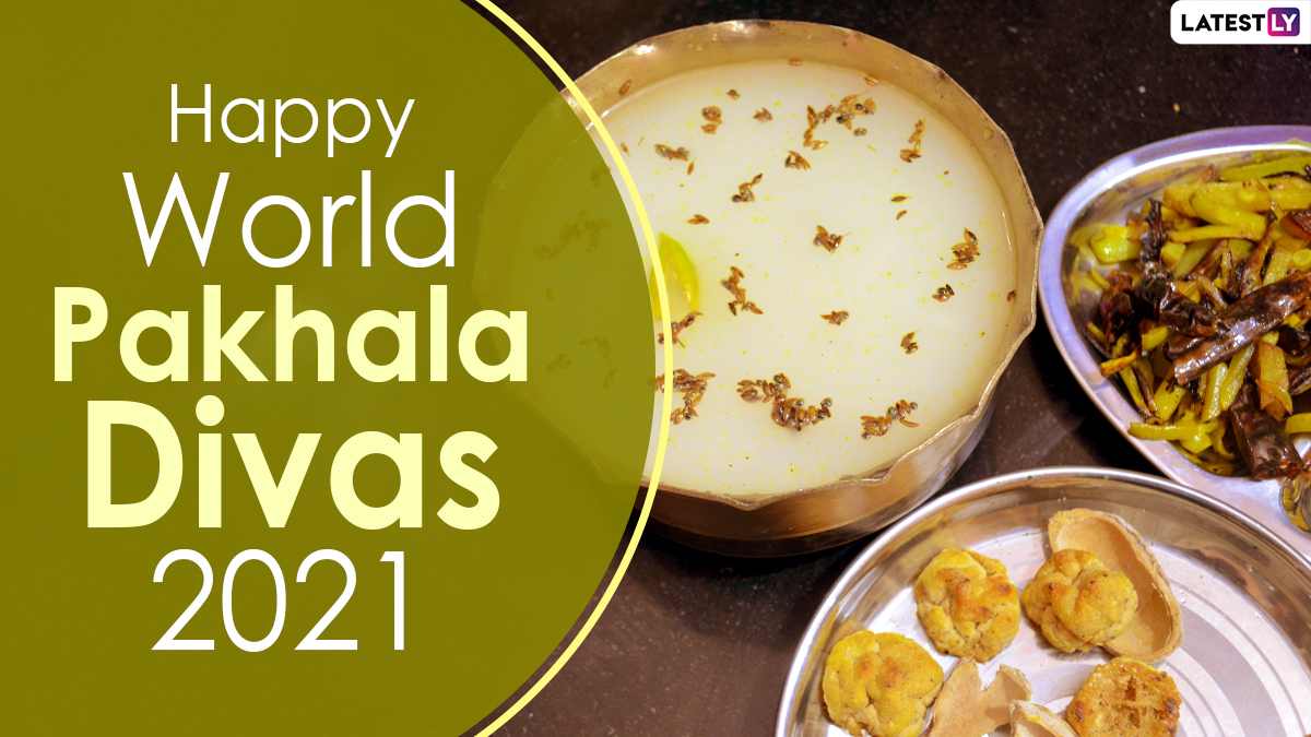 World Pakhala Divas 2021: Twitter Abuzz with ‘Pakhala’ Pics, Wishes, Messages, Greetings, WhatsApp Stickers, Telegram Photos and Recipe Videos to Celebrate The Famous Odia Delicacy