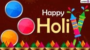 Holi 2021 Wishes in Bhojpuri and WhatsApp Stickers: Happy Holi HD Images, Holi Phagwa SMS in Hindi, Facebook Greetings, Signal Quotes and Telegram GIFs to Send on Rangwali Holi