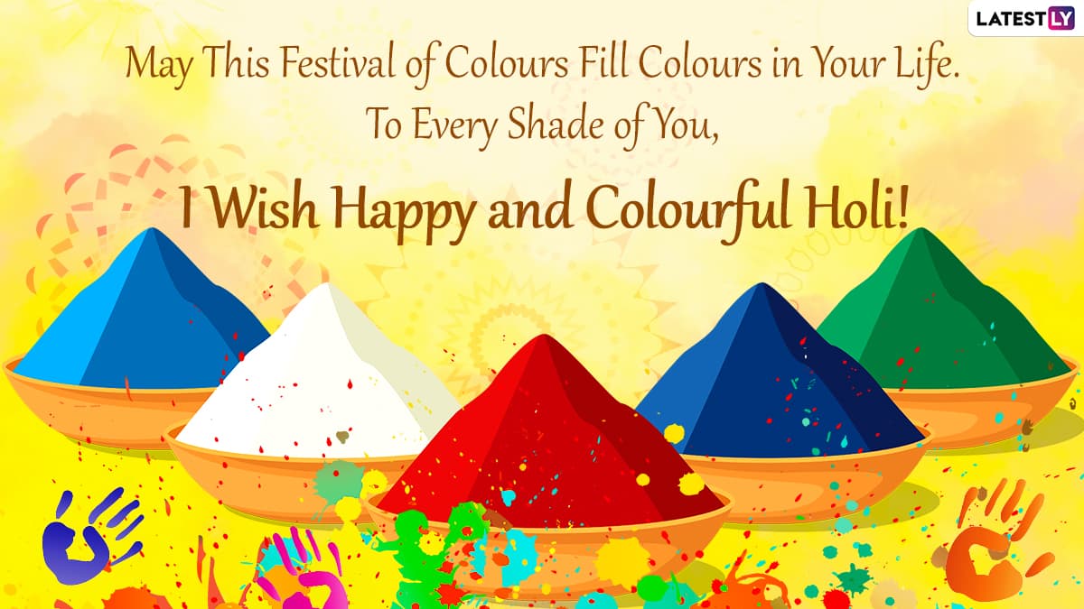 Happy Holi 2021 in Advance Wishes and WhatsApp Stickers: Chhoti ...