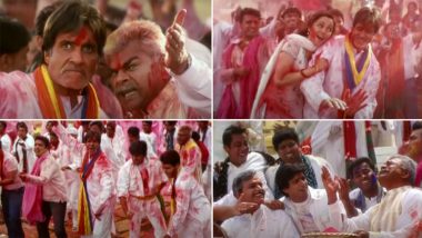 Holi Song 'Hori Khele Raghuveera': Celebrating Holi 2021 Without The Amitabh Bachchan & Hema Malini OG Number? Watch Video NOW