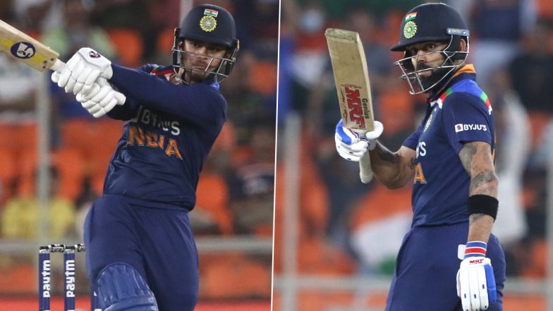 Virat Kohli, Ishan Kishan Praised on Twitter as India Defeat England by Seven Wickets in Second T20I to Level Series 1–1 (See Reactions)