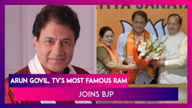 Arun Govil, TV's Most Famous Ram Joins BJP, Says, ‘Mamata Banerjee's Irritation With Jai Shri Ram Was A Trigger Point’